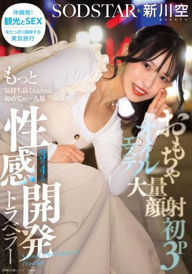 玩具·大量顏射·初次3P·油壓按摩 為了感覺更舒服而進行的首次獨自旅行 3晚4天的性感開發旅行者 新川空